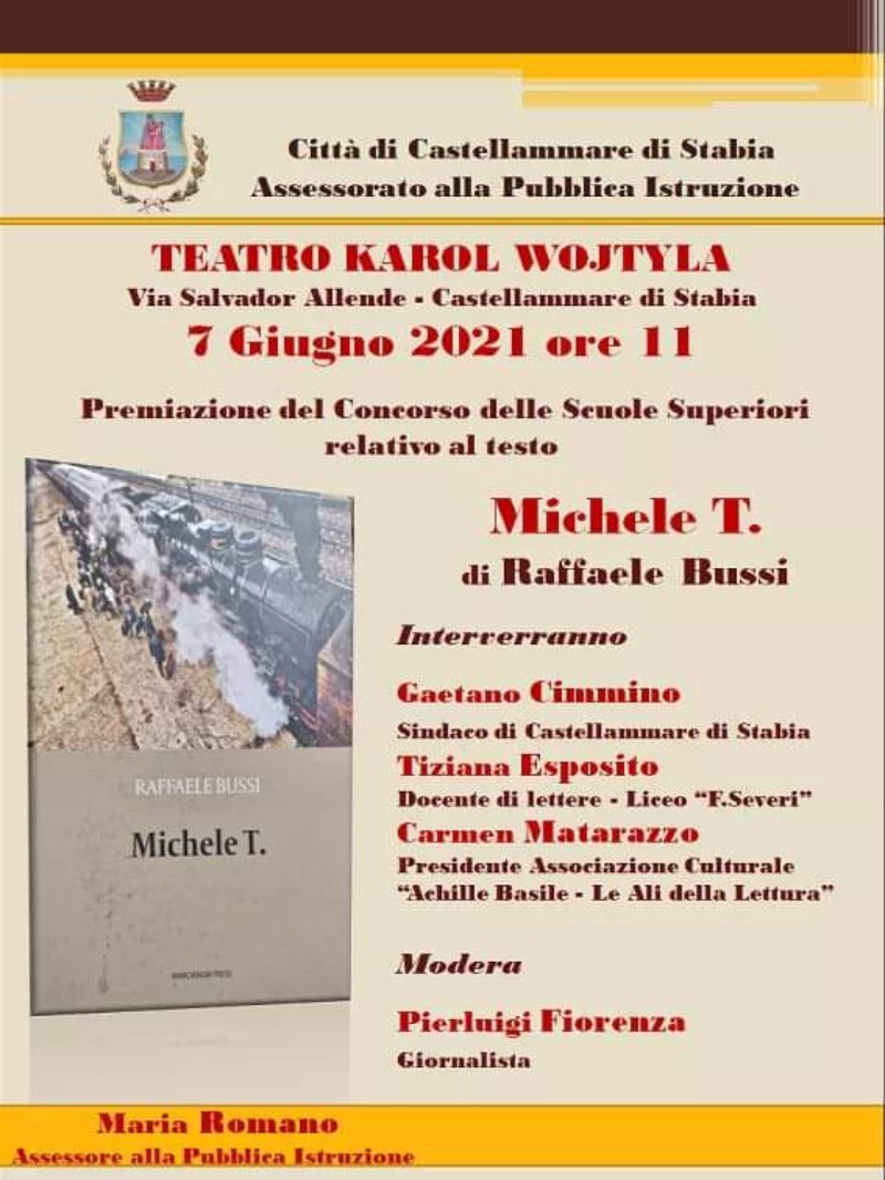 Circ. n. 237-Premiazione Concorso di scrittura “Michele T.”